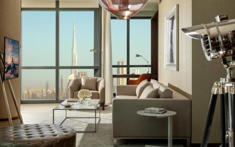 viaggio-dubai-paramount-hotel-room-scene-burj-khalifa-prezzo