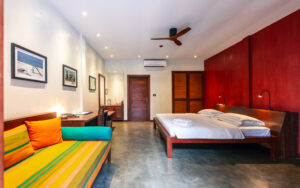 The Barefoot eco hotel Maldive agenzia viaggi camera