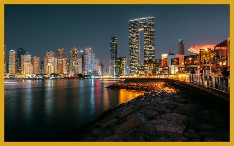 Dubai nightlife viaggio esclusivo lusso esperienze trieste